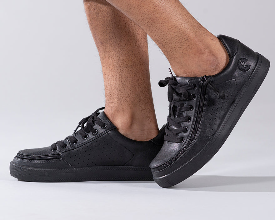 snak absorberende ordlyd Men's Black to the Floor Low Top Sneakers | BILLY Footwear