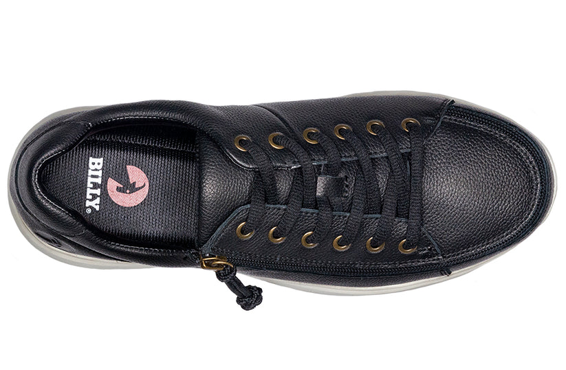 Men's Black Leather BILLY Comfort Lows – BILLY Footwear