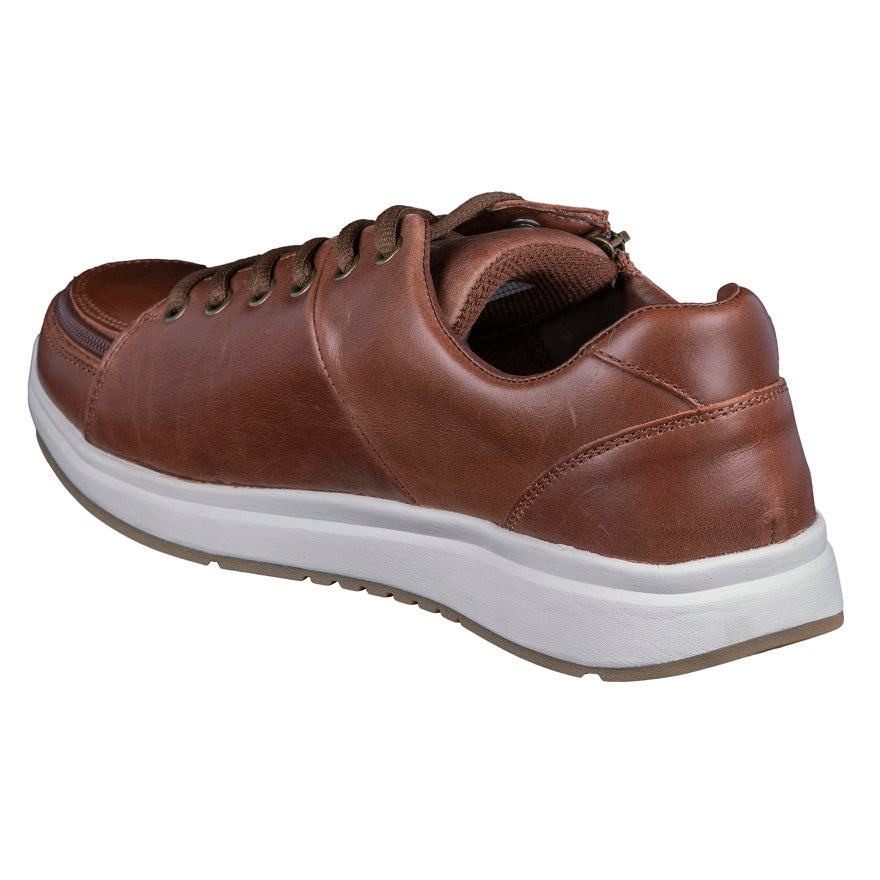 Men's Brown Leather BILLY Comfort Lows - BILLY Footwear®
