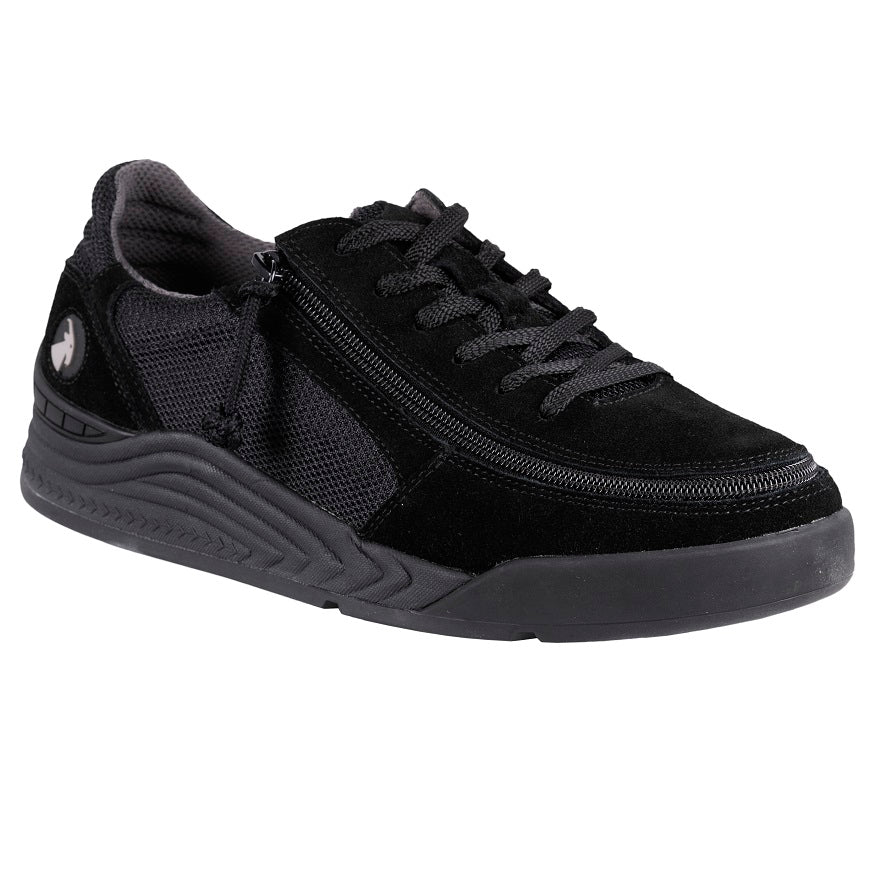 Men's Black Suede/Mesh BILLY Comfort Classic Lows - BILLY Footwear®