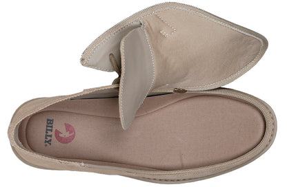 Men's Tan BILLY Chukkas, zipper shoes, like velcro, that are adaptive, accessible, inclusive and use universal design to accommodate an afo. Footwear is medium and wide width, M, D and EEE, are comfortable, and come in toddler, kids, mens, and womens sizing.