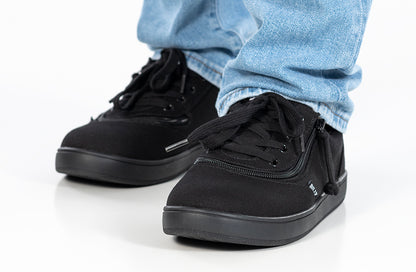 SALE - Men's Black to the Floor BILLY Sneaker Low Tops