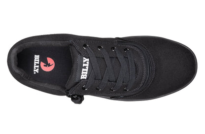 SALE - Men's Black to the Floor BILLY Sneaker Low Tops