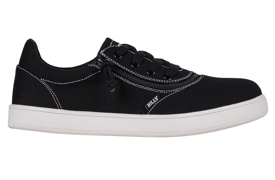 SALE - Men's Black/White Stitch BILLY Sneaker Low Tops – BILLY Footwear