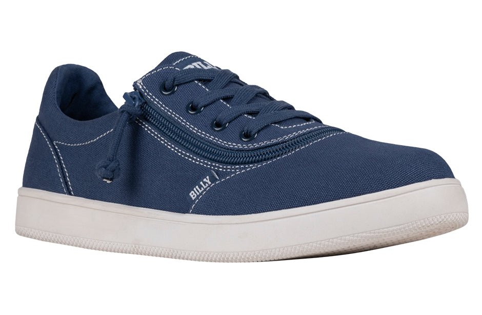 SALE - Men's Blue/White Stitch BILLY Sneaker Low Tops – BILLY Footwear