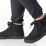 FINAL SALE - Men's Black to the Floor BILLY CS Sneaker High Tops