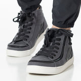 FINAL SALE - Men's Charcoal/Black BILLY CS Sneaker High Tops