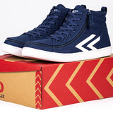 FINAL SALE - Men's Navy/White BILLY CS Sneaker High Tops