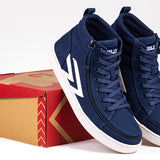 FINAL SALE - Men's Navy/White BILLY CS Sneaker High Tops