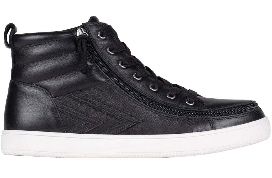 FINAL SALE - Men's Black Leather BILLY CS Sneaker Tops – Footwear