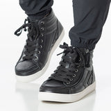 FINAL SALE - Men's Black Leather BILLY Ten9 CS Sneaker High Tops