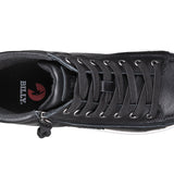 FINAL SALE - Men's Black Leather BILLY Ten9 CS Sneaker High Tops