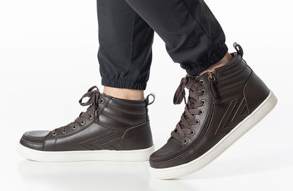 SALE - Men's Brown Leather BILLY Ten9 CS Sneaker High Tops