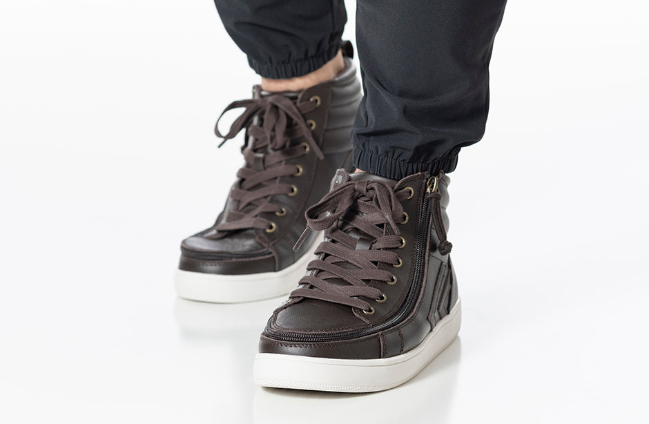 ansøge udløser Opdagelse FINAL SALE - Men's Brown Leather BILLY Ten9 CS Sneaker High Tops – BILLY  Footwear
