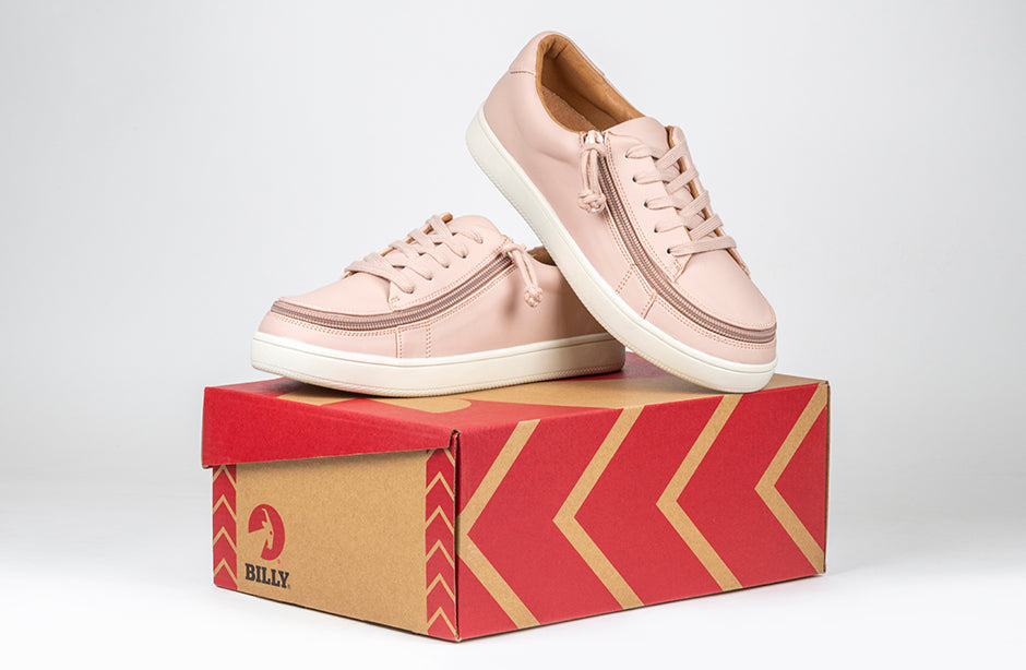 SALE - Women's Blush BILLY Sneaker Low Tops – BILLY Footwear