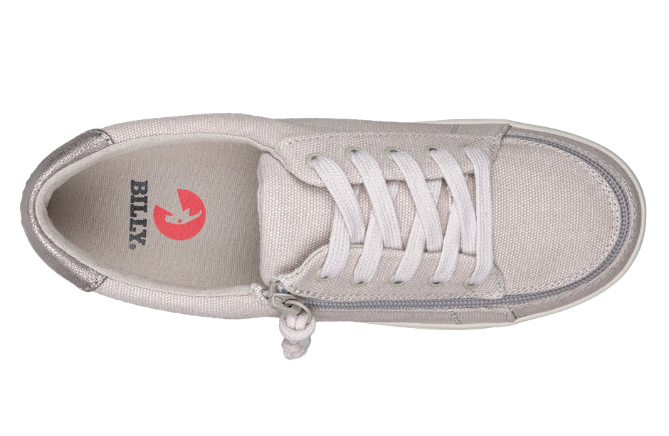 SALE - Women's Light Grey BILLY Sneaker Low Tops