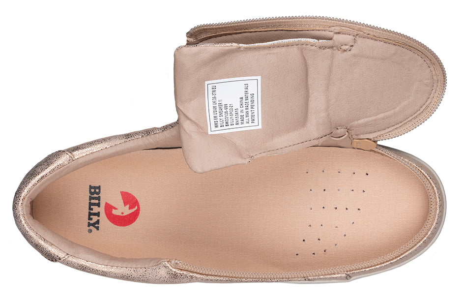 FINAL SALE - Women's Rose Gold BILLY Sneakers