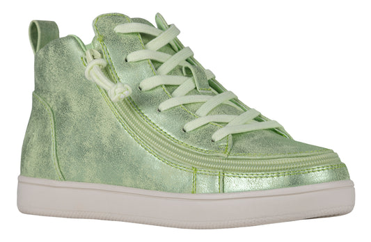 FINAL SALE - Women's Cucumber Green BILLY Sneaker Lace Mid Tops