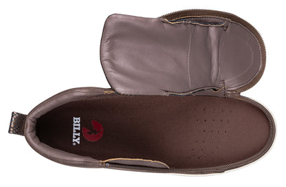 FINAL SALE - Women's Espresso BILLY Sneaker Lace Mid Tops