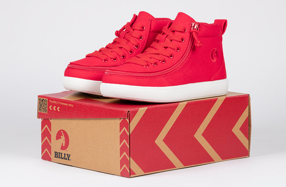 SALE - Red BILLY Classic DR High Tops – BILLY Footwear