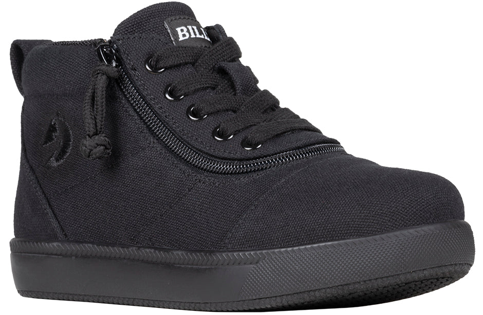 Black to the Floor BILLY D|R II Short Wrap High Tops