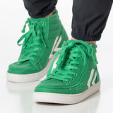 FINAL SALE - Men's Green/White BILLY CS Sneaker High Tops