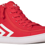 FINAL SALE - Men's Red/White BILLY CS Sneaker High Tops