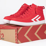 FINAL SALE - Men's Red/White BILLY CS Sneaker High Tops