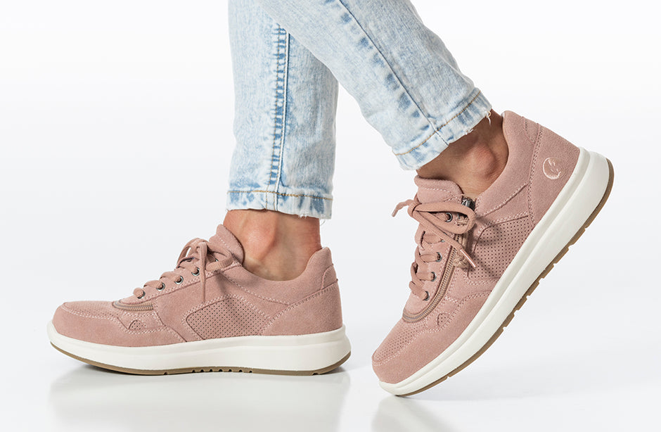 Women's Blush Suede BILLY Comfort Joggers